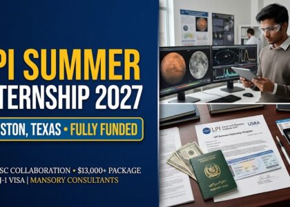 LPI Summer Internship 2027 in USA: Fully Funded Planetary Research Program at NASA Johnson Space Center