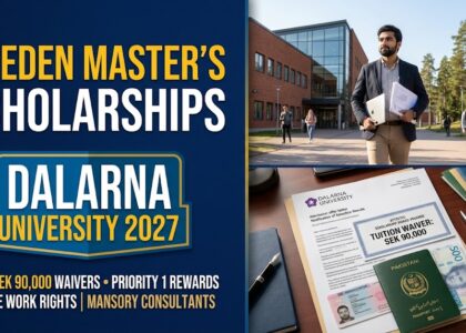 Sweden Master’s Scholarships 2027 Dalarna University Tuition Waivers Open for Pakistani Students